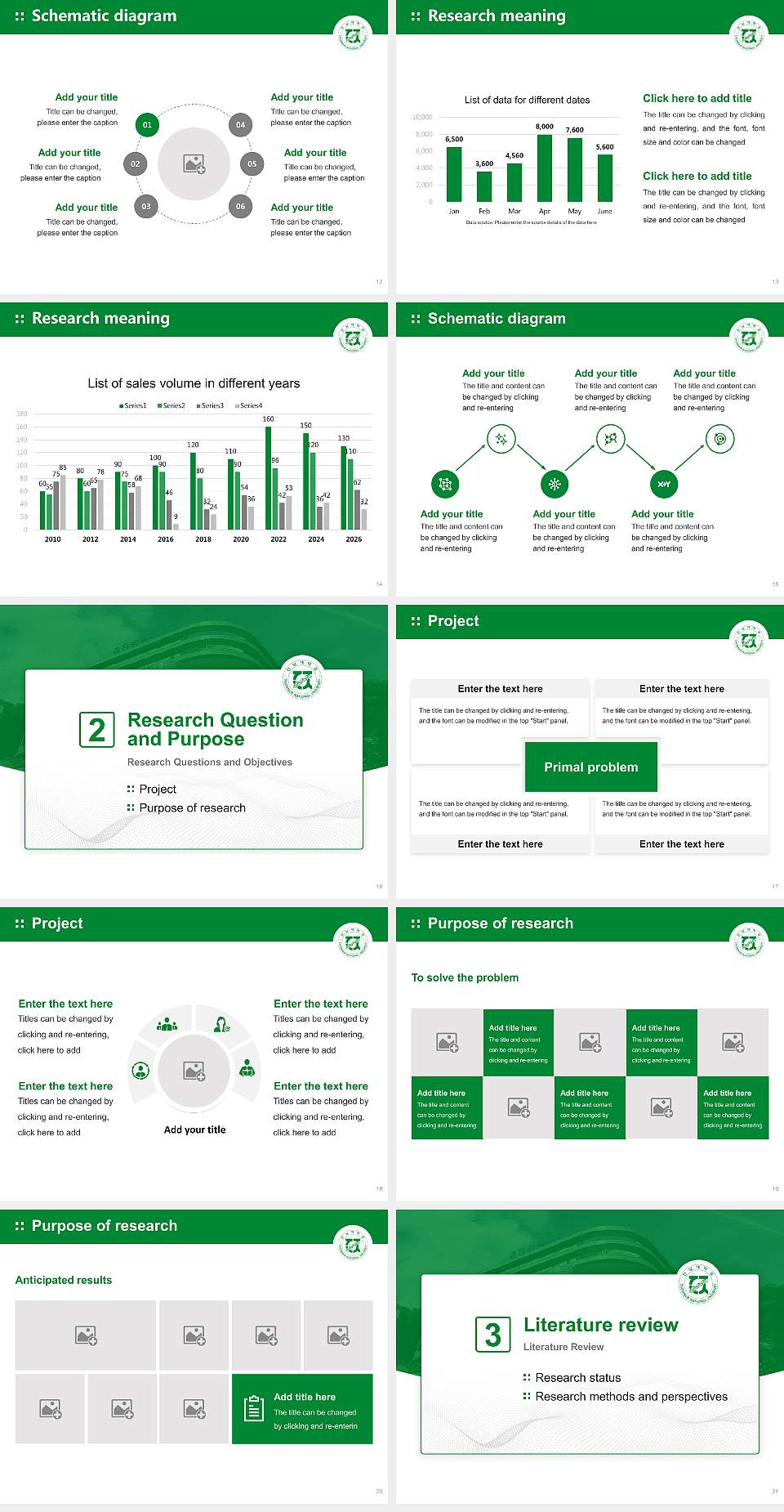 Yosu National University Graduation Thesis Defense PPT Template4:3 ratio PPT effect preview image3