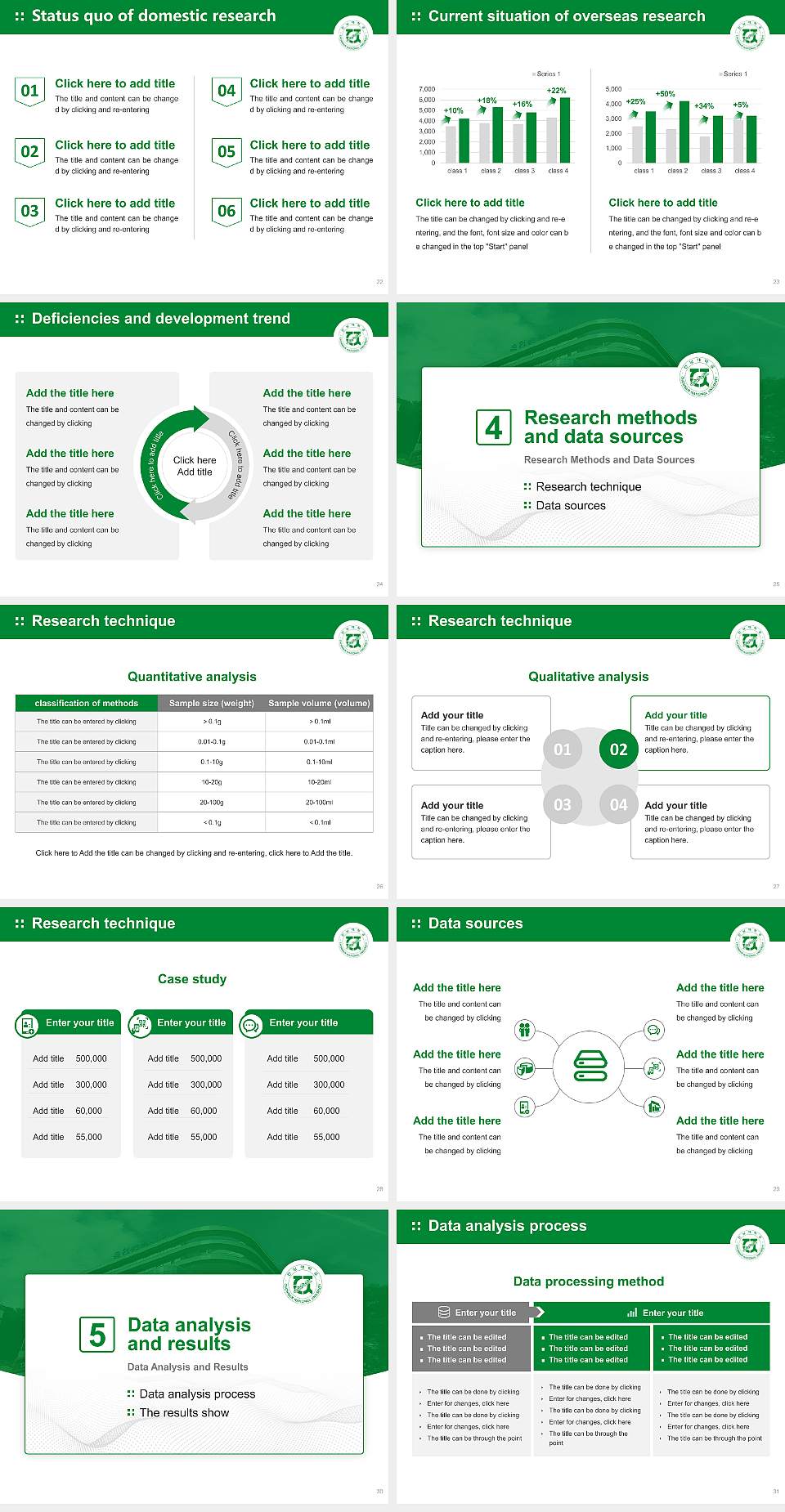 Yosu National University Graduation Thesis Defense PPT Template4:3 ratio PPT effect preview image4