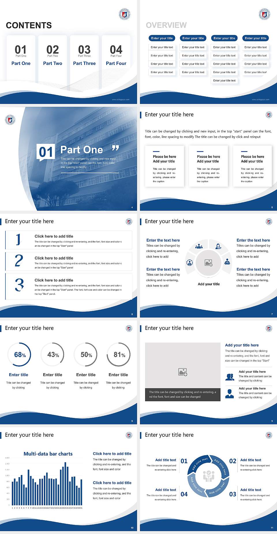 Wonkwang Health Science College Lecture Sharing and Networking Event PPT Template4:3 ratio PPT effect preview image2