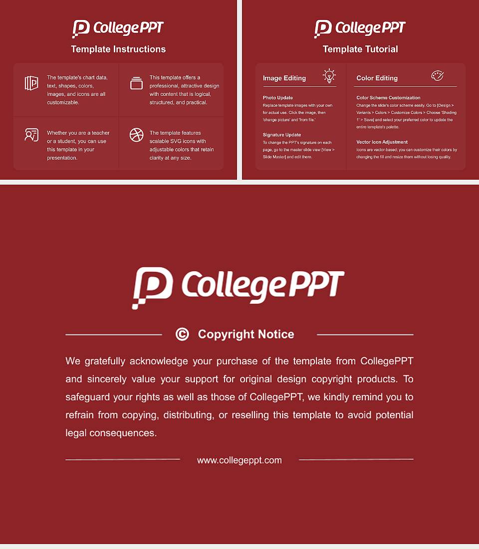Uiduk University Course/Courseware Creation PPT Template4:3 ratio PPT effect preview image5