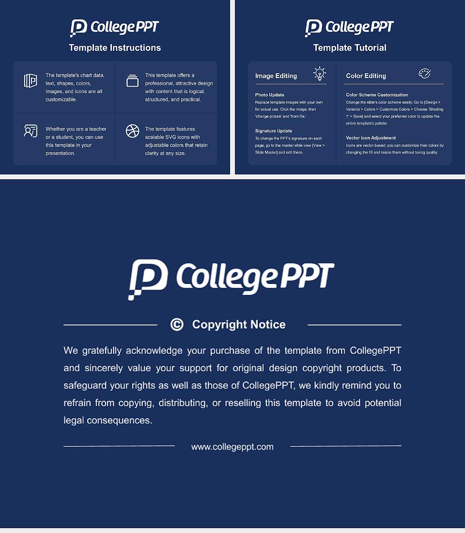 Masan University Course/Courseware Creation PPT Template4:3 ratio PPT effect preview image5