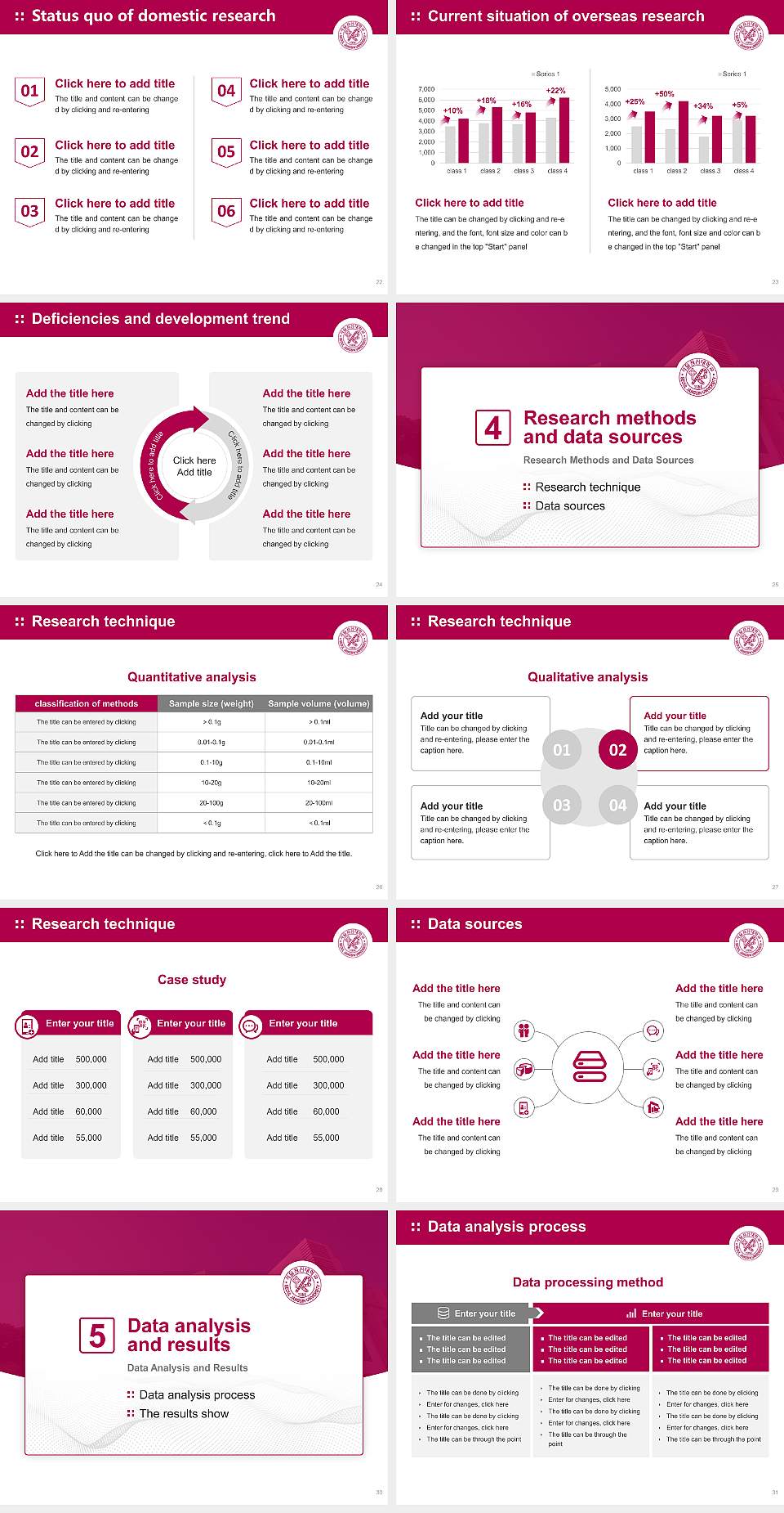 Seoul Jangsin University Graduation Thesis Defense PPT Template4:3 ratio PPT effect preview image4