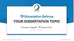Daido University Graduation Thesis Defense PPT Template