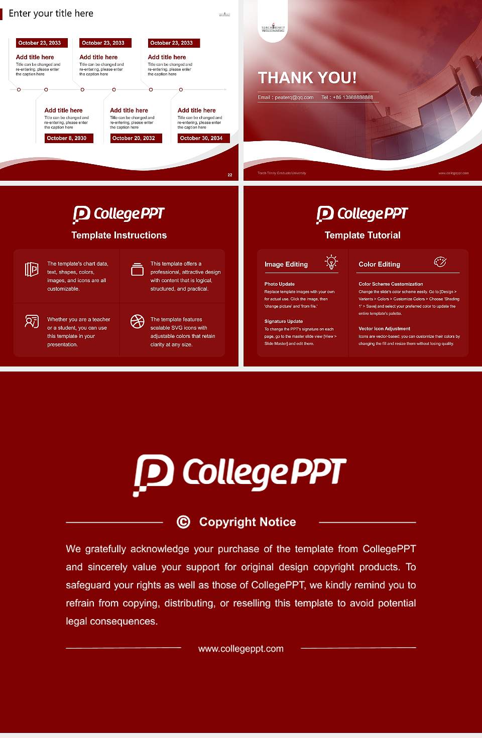 Torch Trinity Graduate University Lecture Sharing and Networking Event PPT Template4:3 ratio PPT effect preview image4