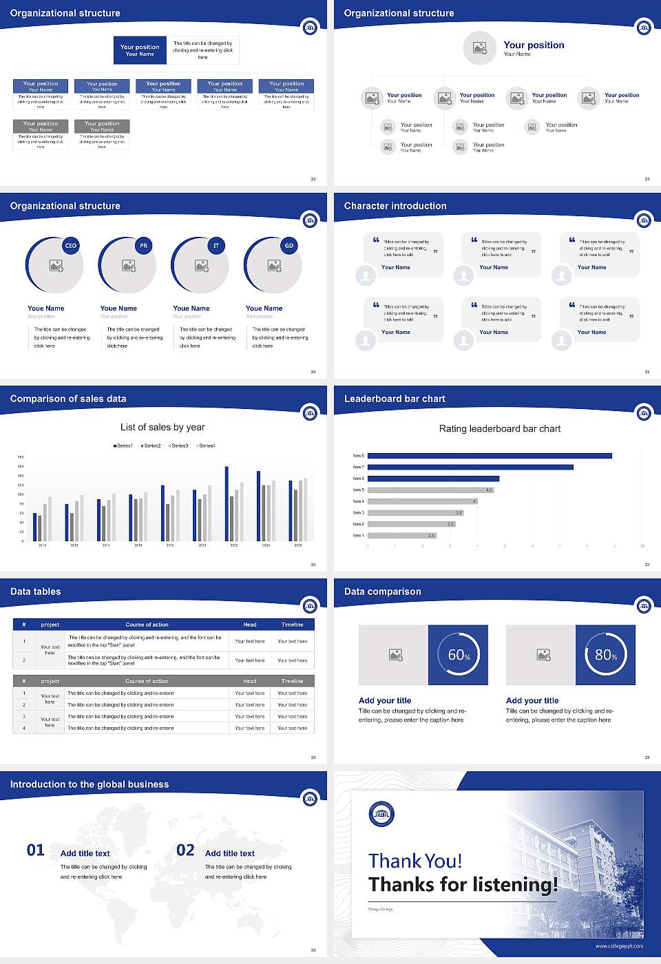 Shingu College Academic Presentation/Research Findings Report PPT Template16:9 ratio PPT effect preview image4