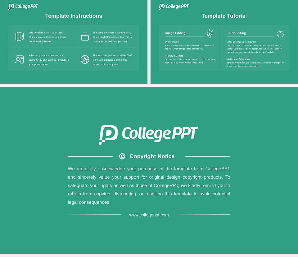 Aoyama Gakuin University Academic Presentation/Research Findings Report PPT Template16:9 ratio PPT effect preview image5