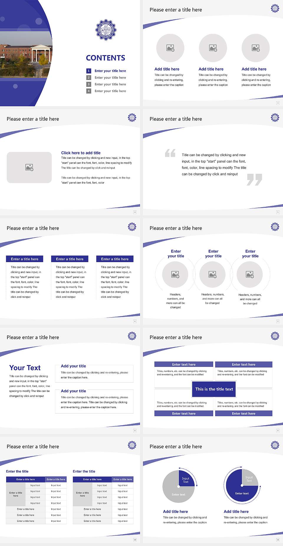 Youngnam Theological College and Seminary Course/Courseware Creation PPT Template4:3 ratio PPT effect preview image2