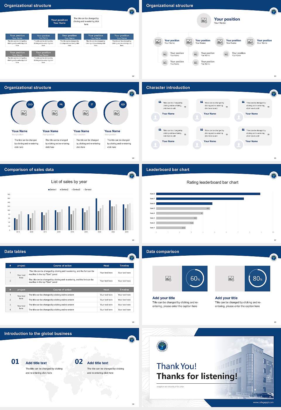 Jeonju National University of Education Academic Presentation/Research Findings Report PPT Template16:9 ratio PPT effect preview image4