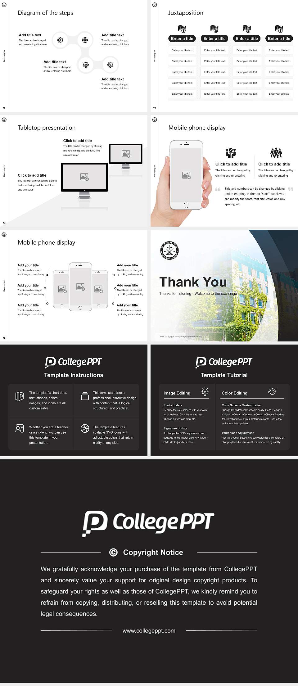 Sungkonghoe University Competition/Entrepreneurship Contest PPT Template4:3 ratio PPT effect preview image9