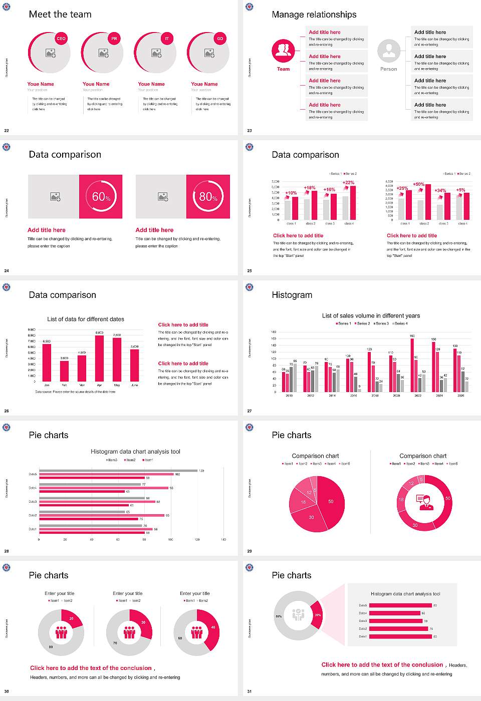 Luther University Competition/Entrepreneurship Contest PPT Template16:9 ratio PPT effect preview image4