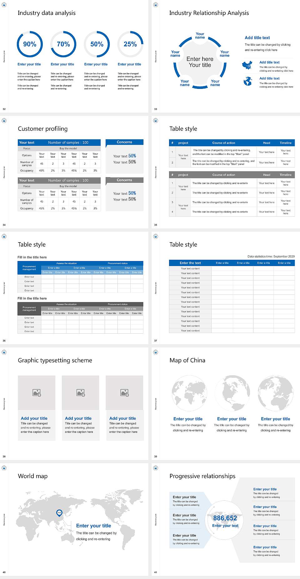 Inha University Competition/Entrepreneurship Contest PPT Template4:3 ratio PPT effect preview image5