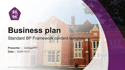 Bishop Grosseteste University Competition/Entrepreneurship Contest PPT Template
