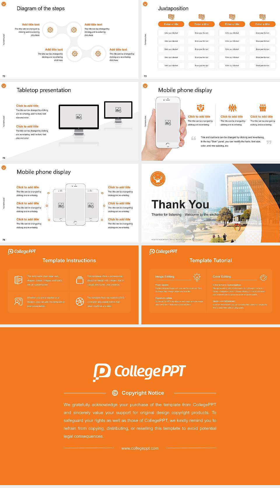 Chinju National University of Education Competition/Entrepreneurship Contest PPT Template16:9 ratio PPT effect preview image9