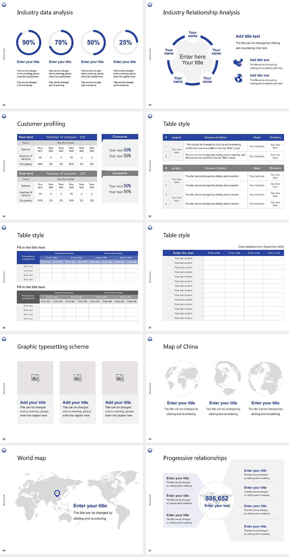Korea Tourism College Competition/Entrepreneurship Contest PPT Template4:3 ratio PPT effect preview image5