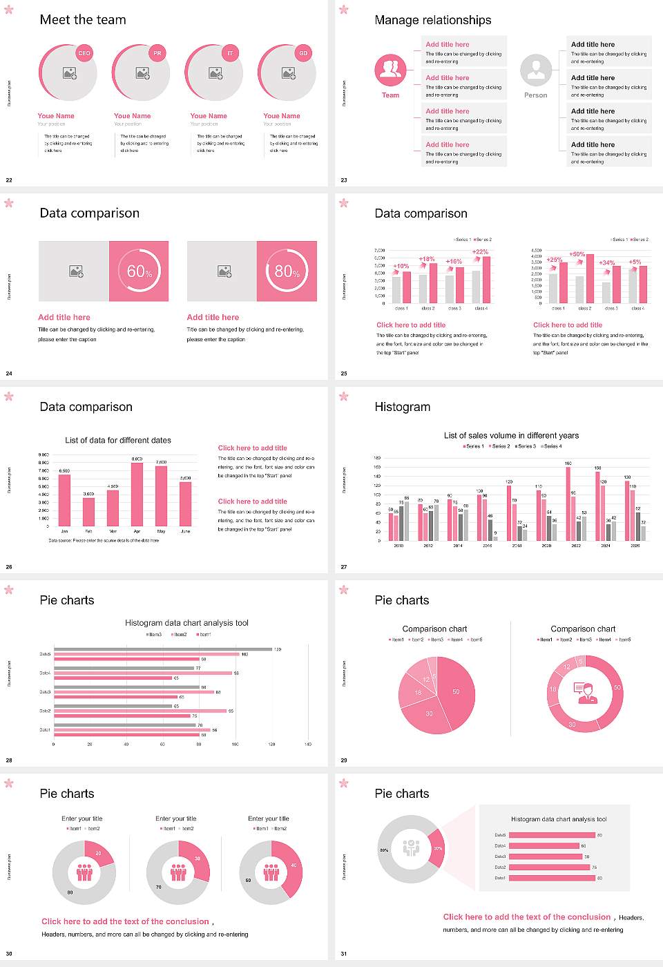 Gakushuin Women’s College Competition/Entrepreneurship Contest PPT Template16:9 ratio PPT effect preview image4