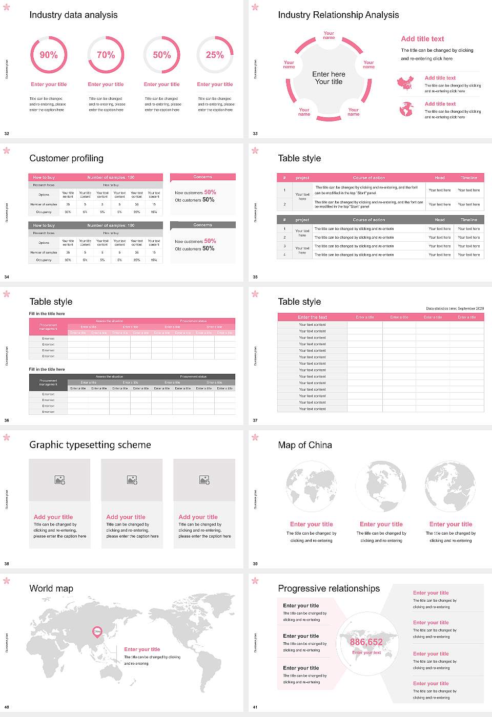 Gakushuin Women’s College Competition/Entrepreneurship Contest PPT Template16:9 ratio PPT effect preview image5