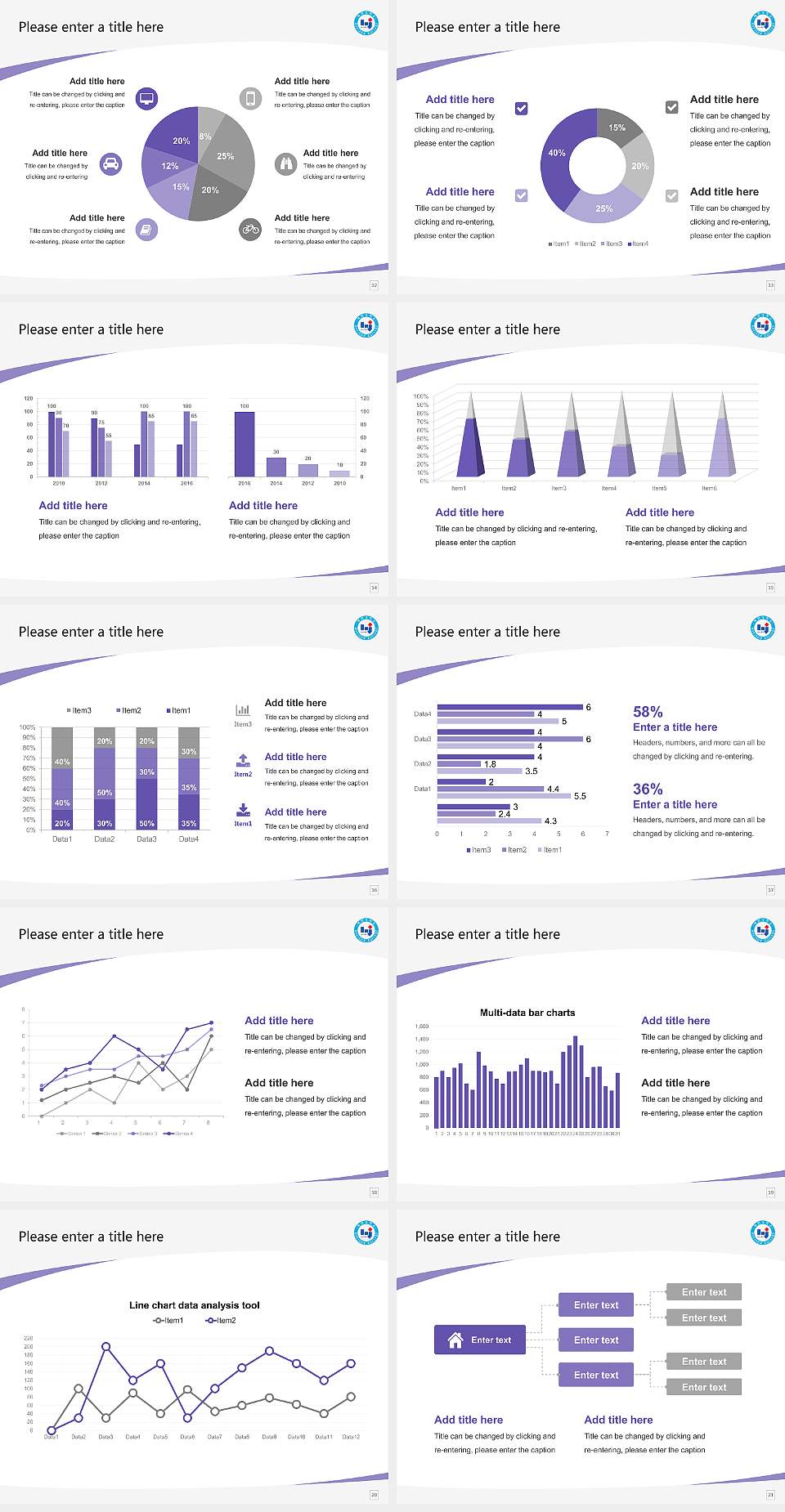 Hyejeon College Course/Courseware Creation PPT Template4:3 ratio PPT effect preview image3