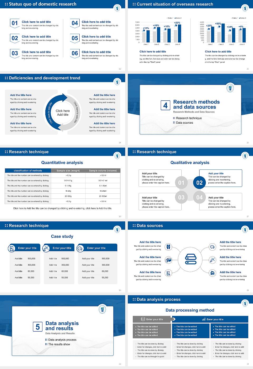 Jeonju University Graduation Thesis Defense PPT Template16:9 ratio PPT effect preview image4