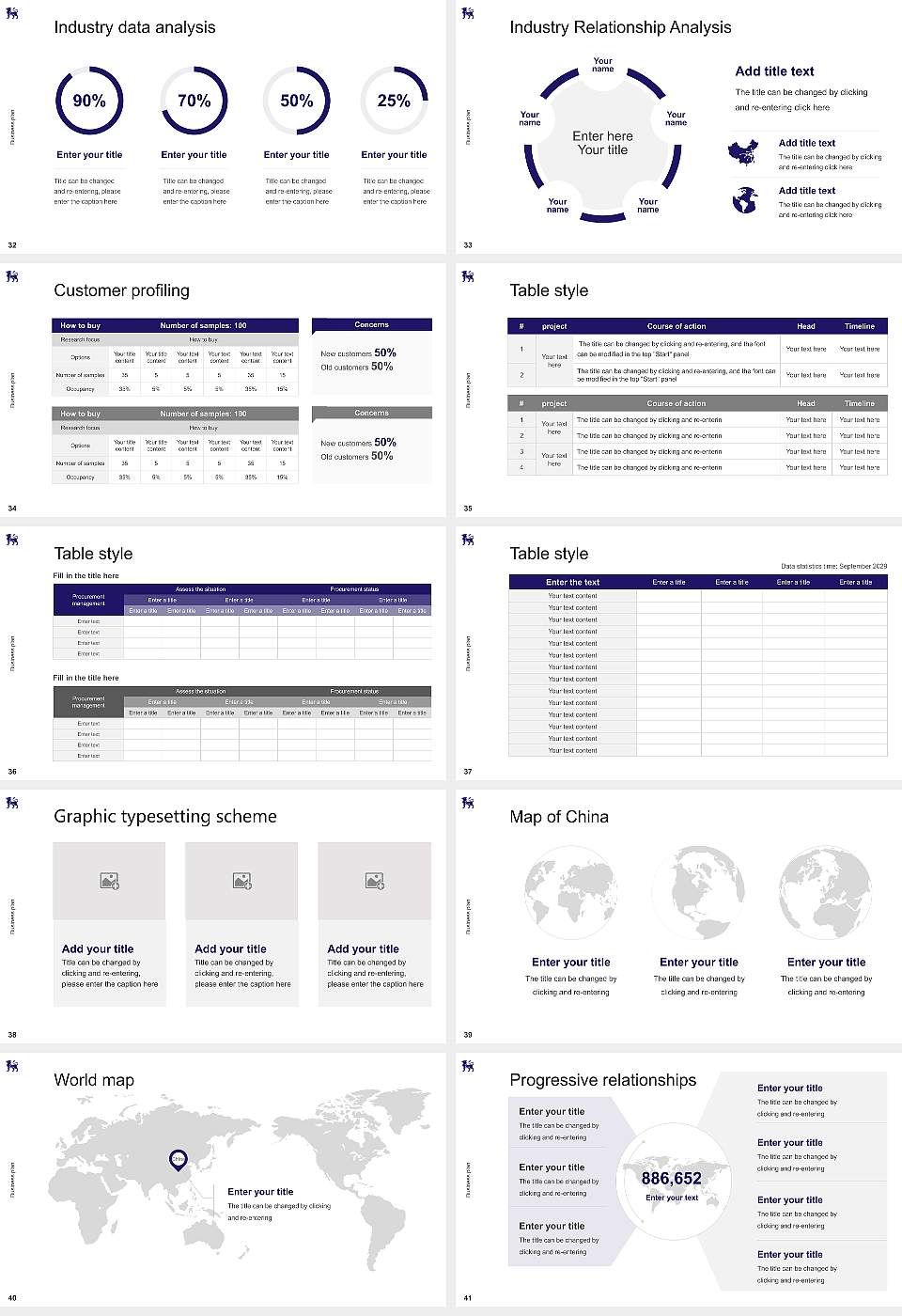 Birmingham City University Competition/Entrepreneurship Contest PPT Template16:9 ratio PPT effect preview image5