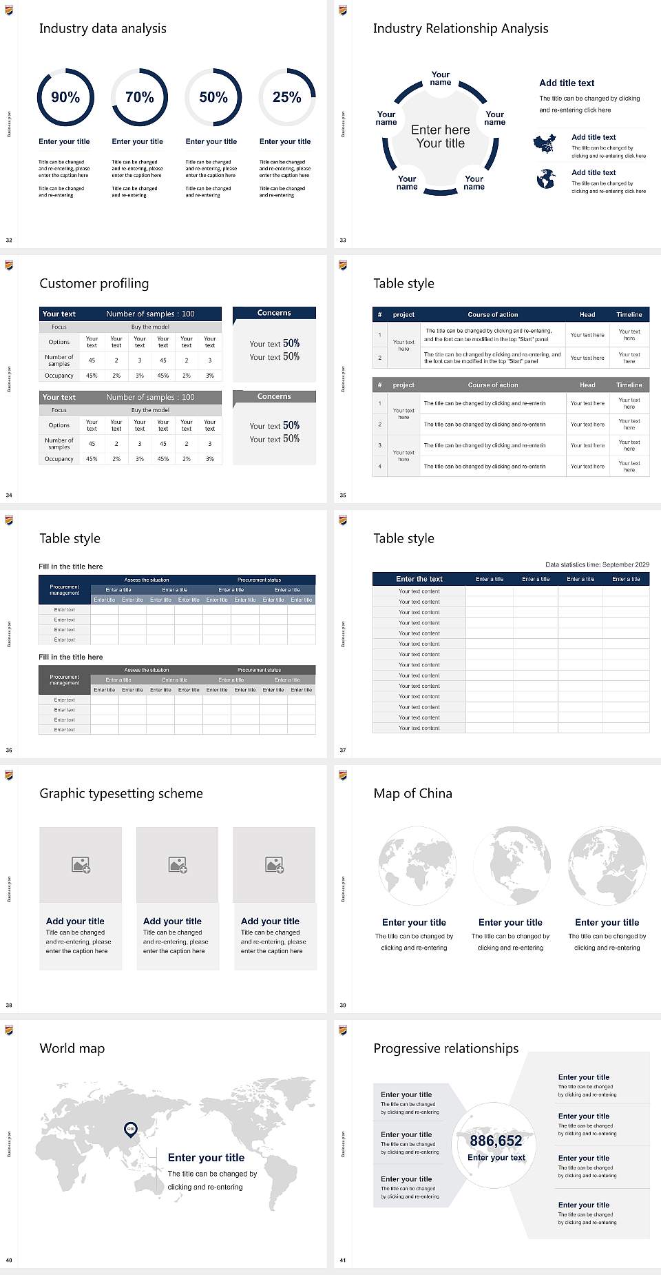 Booth University College Competition/Entrepreneurship Contest PPT Template4:3 ratio PPT effect preview image5