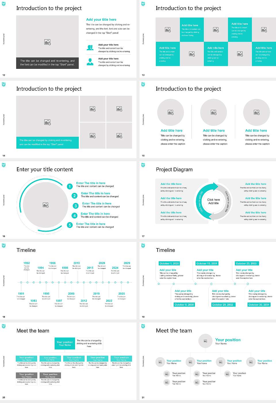 University of East London Competition/Entrepreneurship Contest PPT Template16:9 ratio PPT effect preview image3