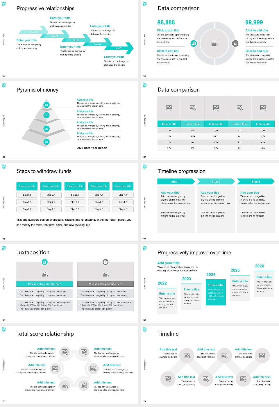 University of East London Competition/Entrepreneurship Contest PPT Template16:9 ratio PPT effect preview image8