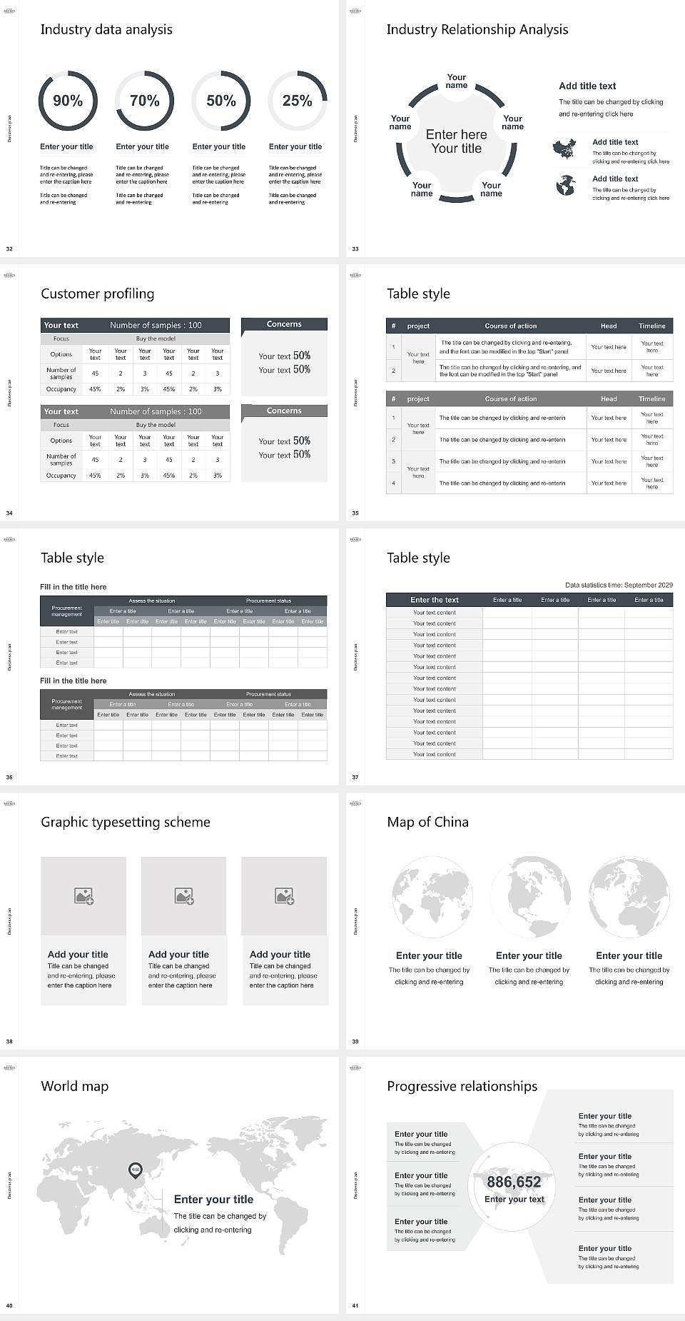 Oxford Brookes University Competition/Entrepreneurship Contest PPT Template4:3 ratio PPT effect preview image5