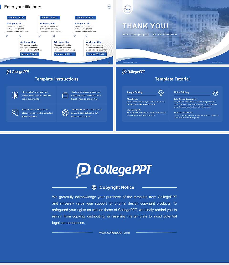 Samcheok National University Lecture Sharing and Networking Event PPT Template16:9 ratio PPT effect preview image4