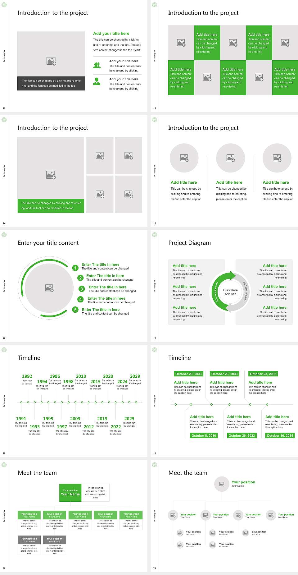 Konkuk University Competition/Entrepreneurship Contest PPT Template4:3 ratio PPT effect preview image3