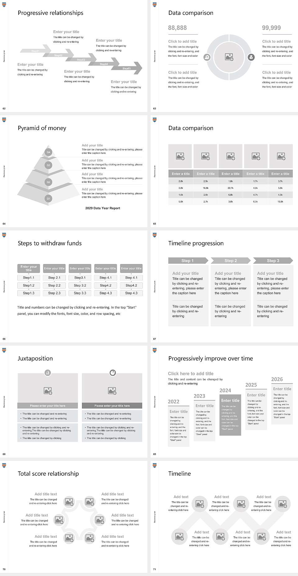 University of Plymouth Competition/Entrepreneurship Contest PPT Template4:3 ratio PPT effect preview image8