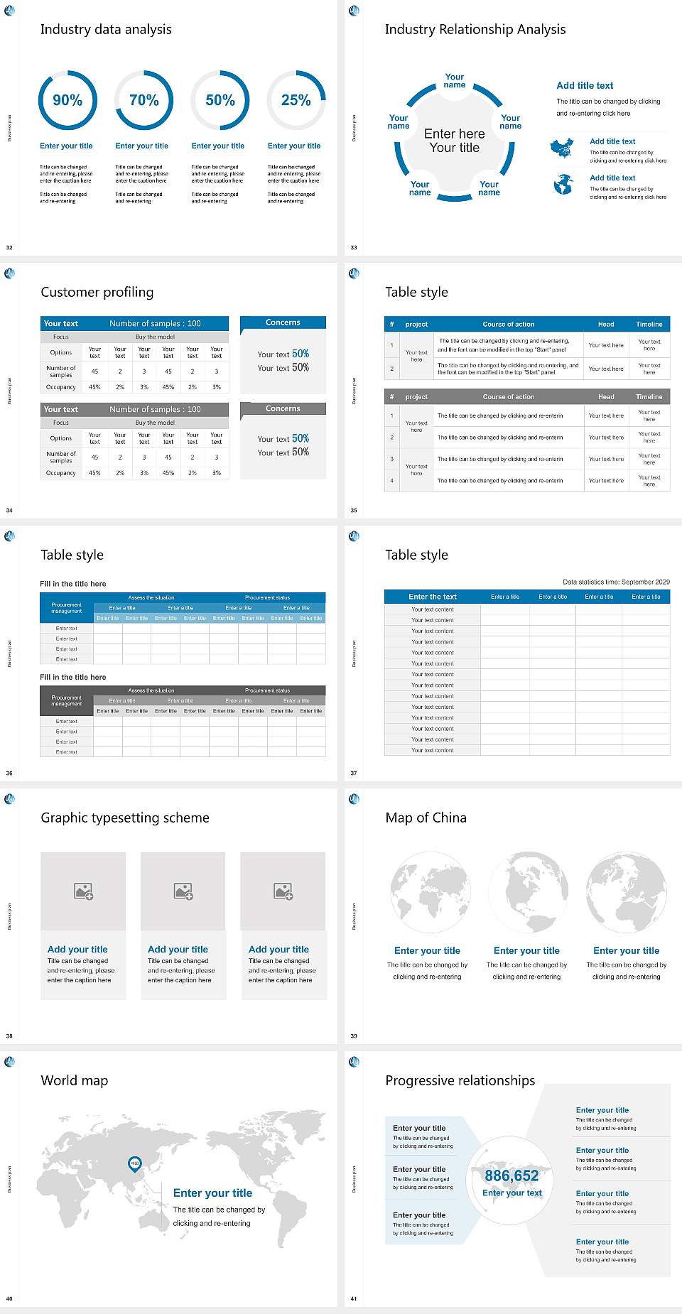 University of Worcester Competition/Entrepreneurship Contest PPT Template4:3 ratio PPT effect preview image5