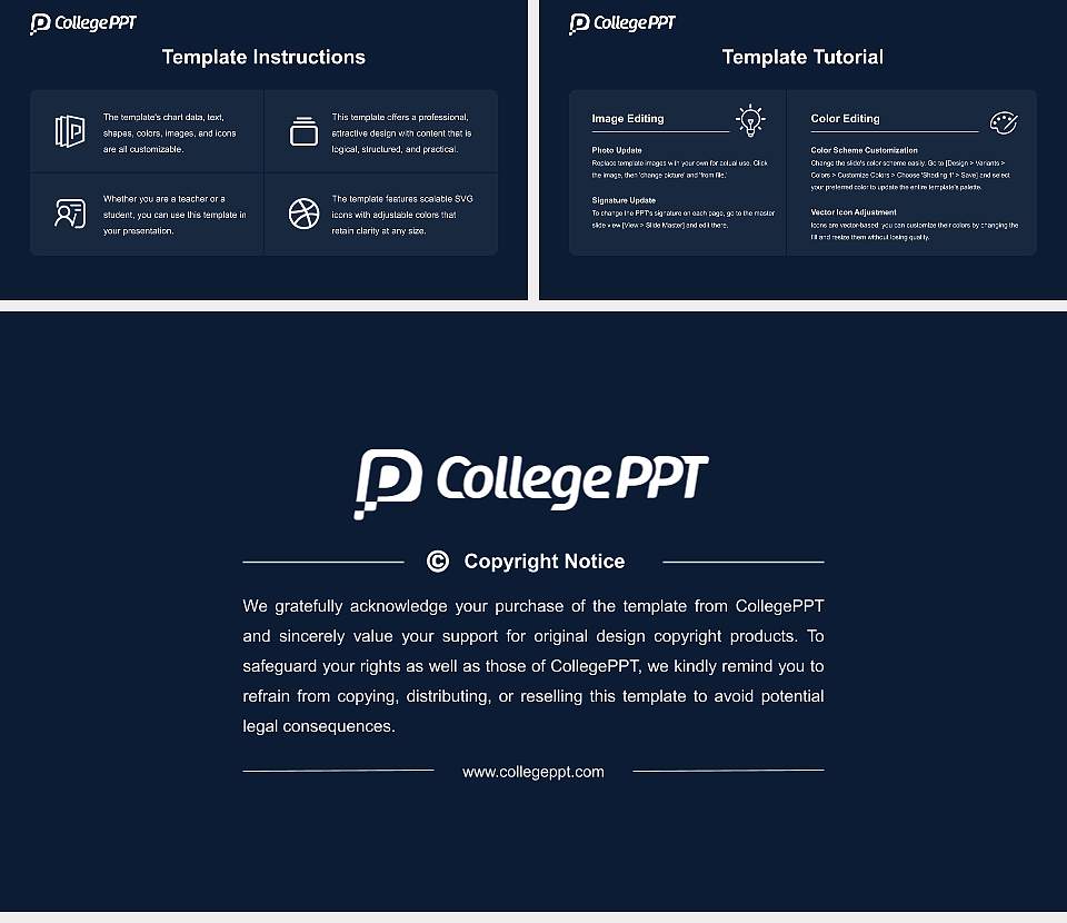 Kyungbuk College Course/Courseware Creation PPT Template16:9 ratio PPT effect preview image5