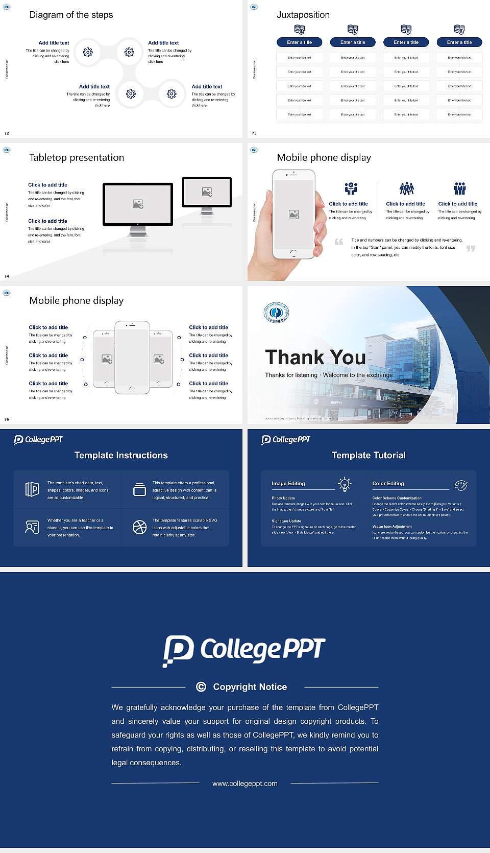 Pukyong National University Competition/Entrepreneurship Contest PPT Template16:9 ratio PPT effect preview image9
