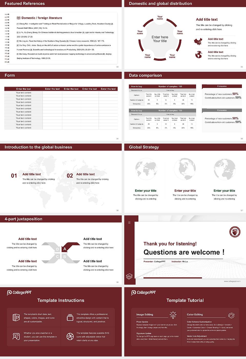Korea National University of Transportation Thesis Proposal/Graduation Defense PPT Template16:9 ratio PPT effect preview image4