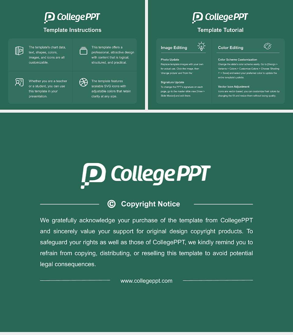 Korea National Sport University Course/Courseware Creation PPT Template4:3 ratio PPT effect preview image5