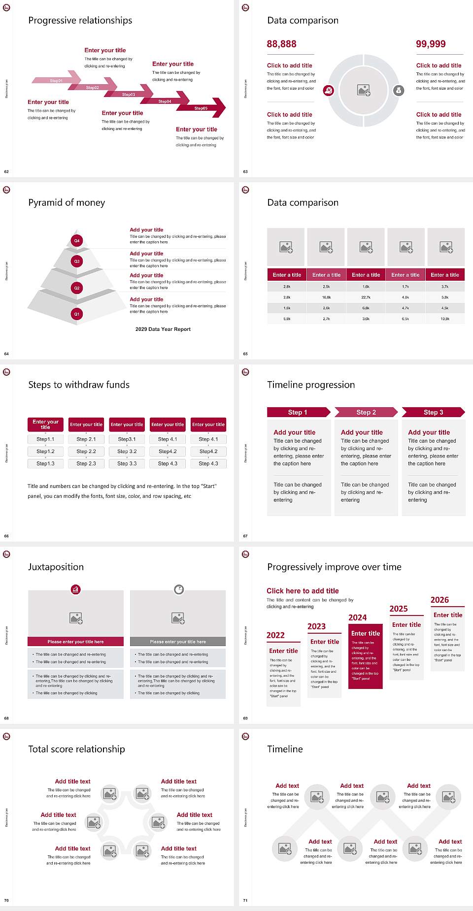 Induk University Competition/Entrepreneurship Contest PPT Template4:3 ratio PPT effect preview image8