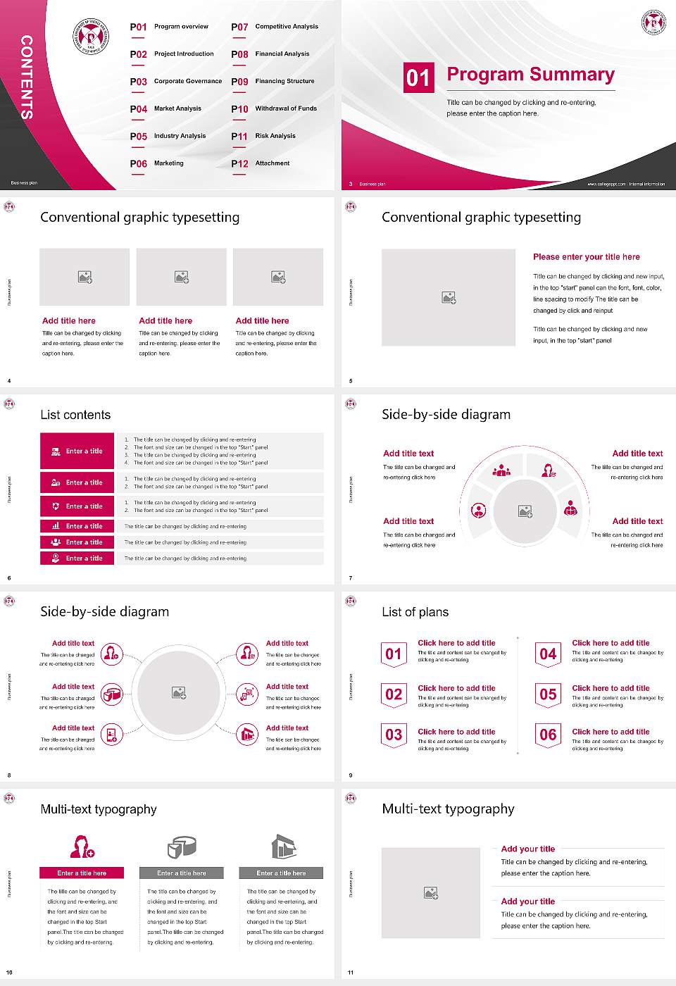 Pohang University of Science and Technology Competition/Entrepreneurship Contest PPT Template16:9 ratio PPT effect preview image2