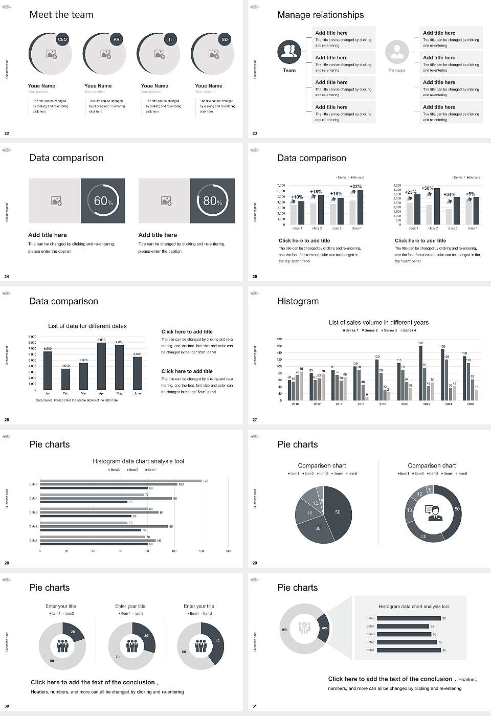 Oxford Brookes University Competition/Entrepreneurship Contest PPT Template16:9 ratio PPT effect preview image4