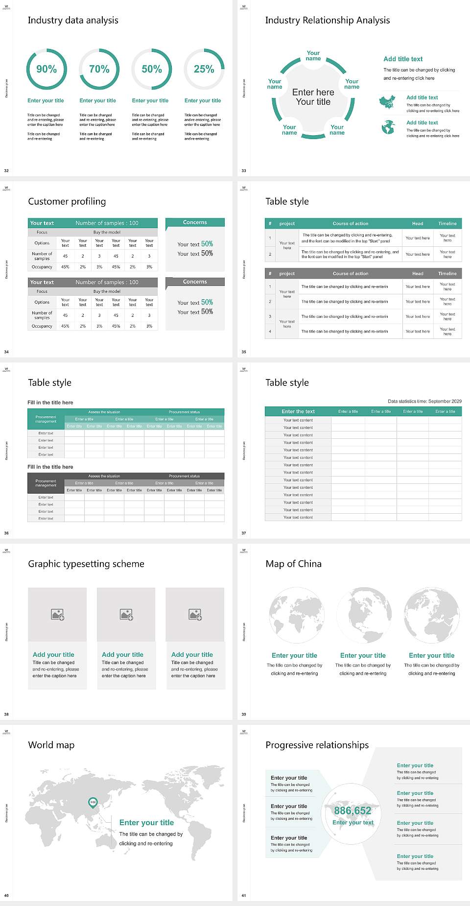 Wrexham Glynd?r University Competition/Entrepreneurship Contest PPT Template4:3 ratio PPT effect preview image5
