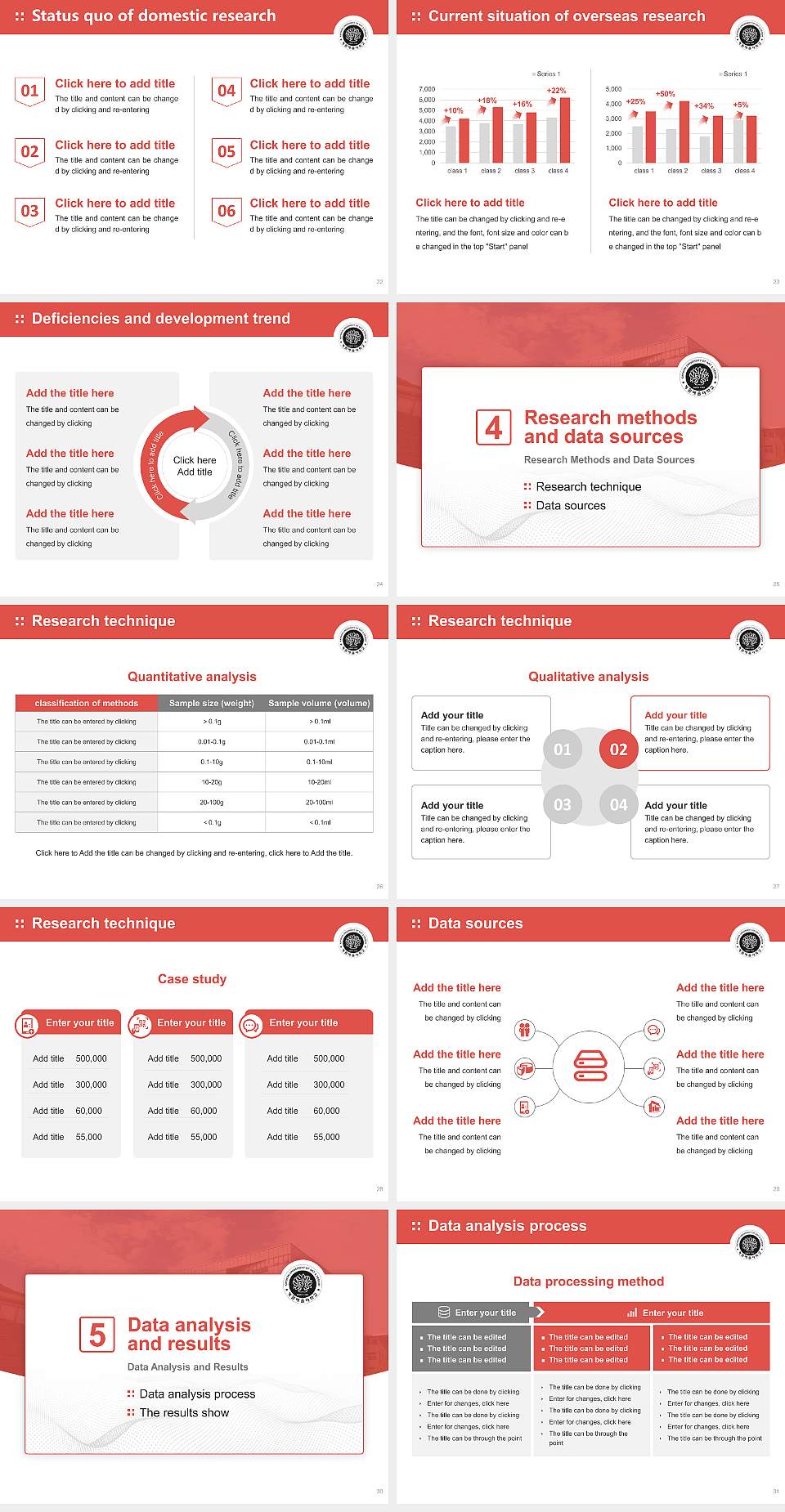 Kaywon University of Art and Design Graduation Thesis Defense PPT Template4:3 ratio PPT effect preview image4