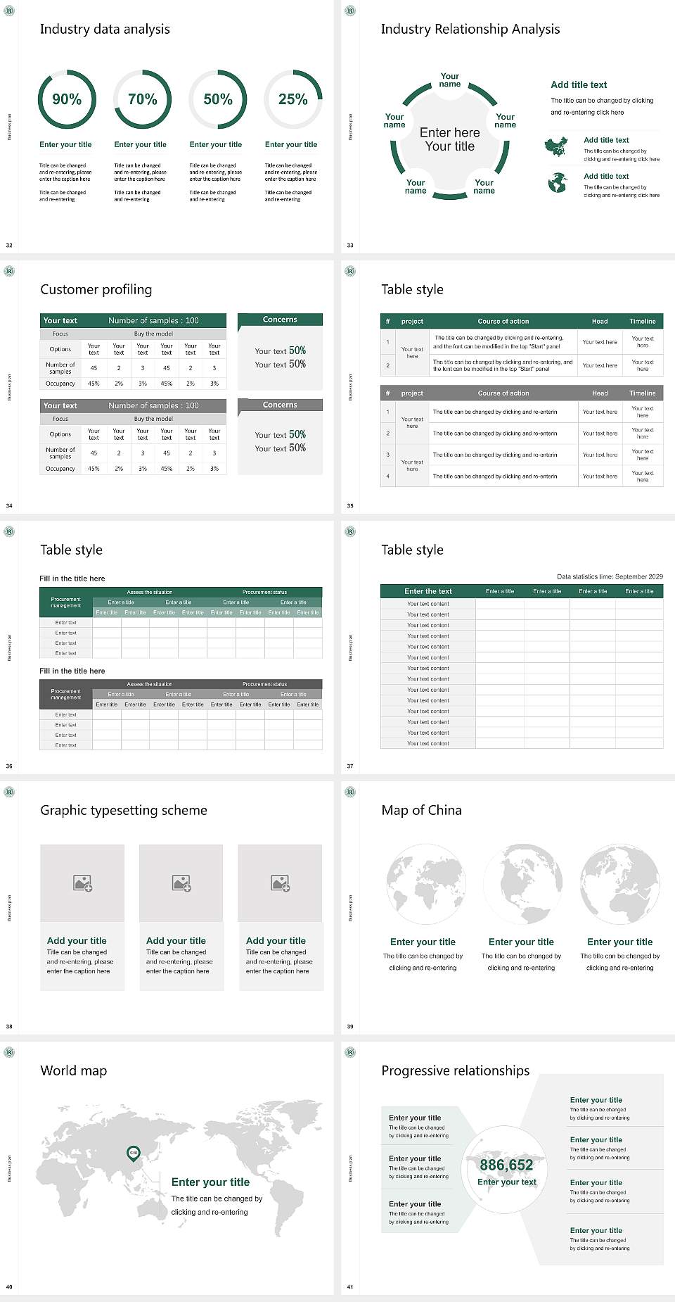 Korea National Sport University Competition/Entrepreneurship Contest PPT Template4:3 ratio PPT effect preview image5