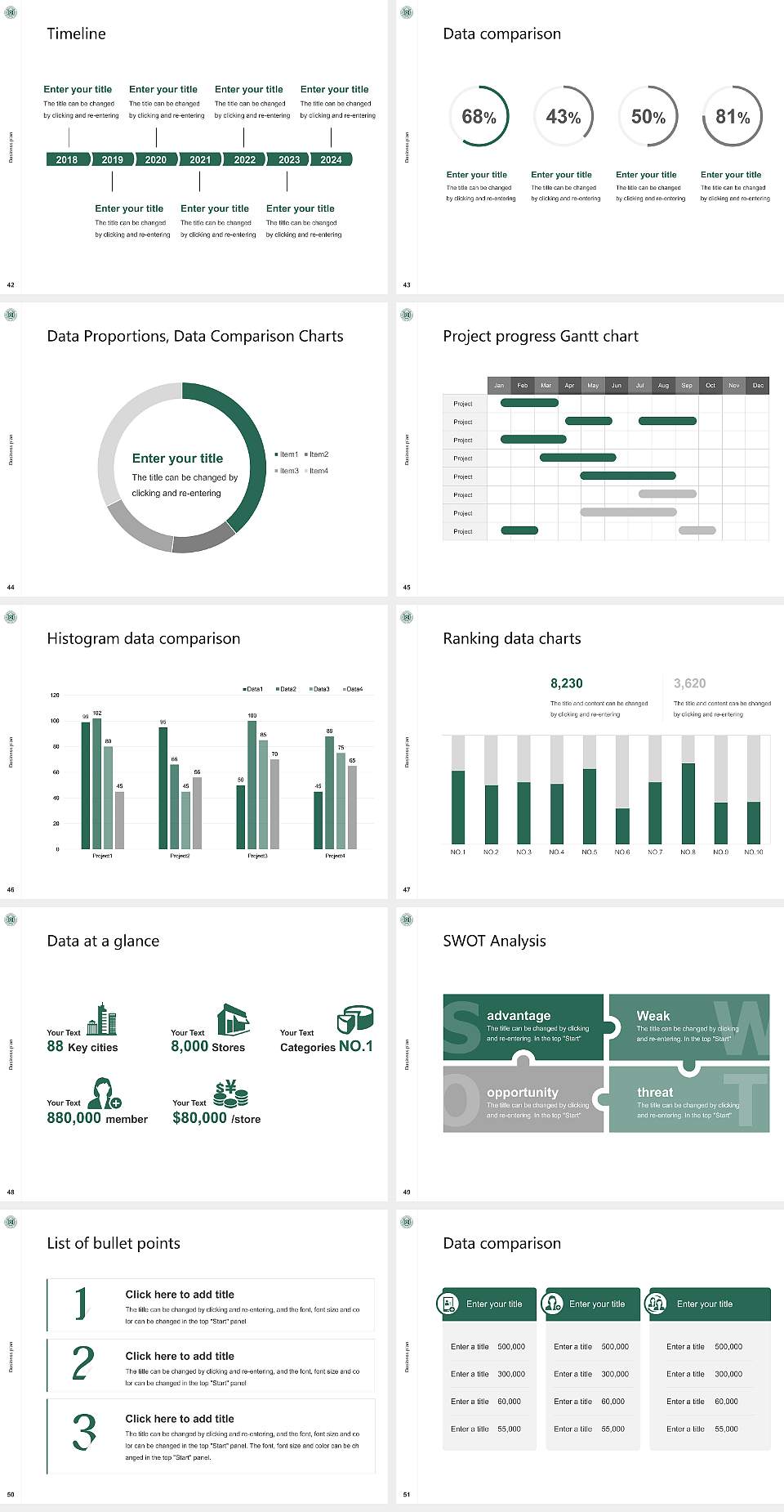 Korea National Sport University Competition/Entrepreneurship Contest PPT Template4:3 ratio PPT effect preview image6