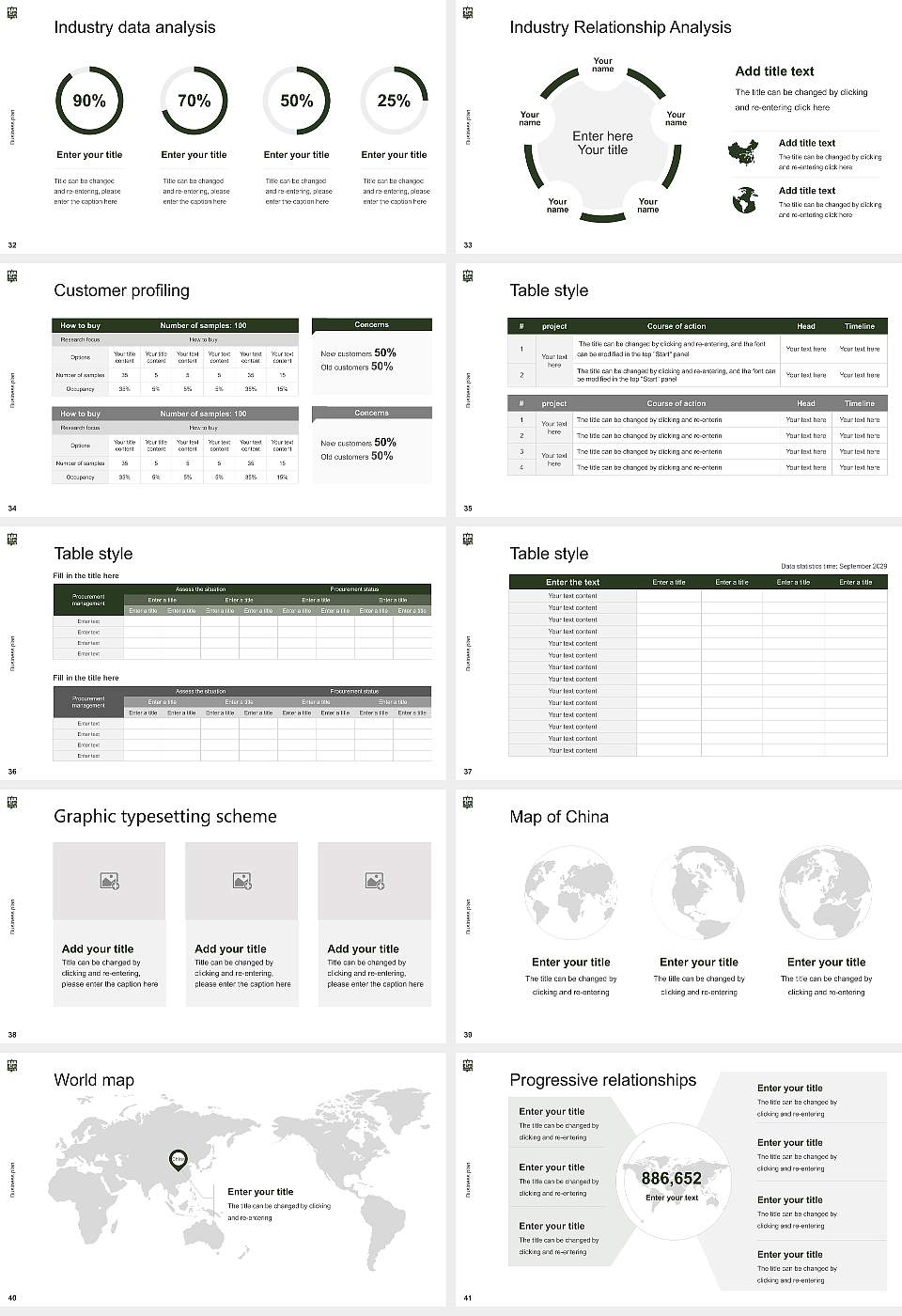 Japan College of Social Work Competition/Entrepreneurship Contest PPT Template16:9 ratio PPT effect preview image5