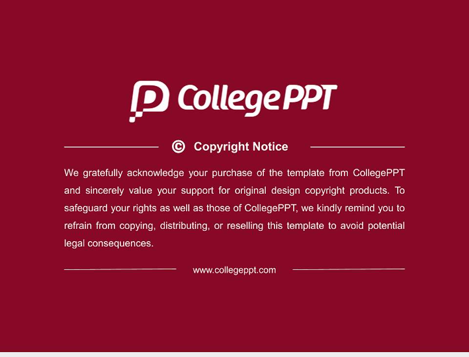 Kimpo University Resume PPT Template4:3 ratio PPT effect preview image5