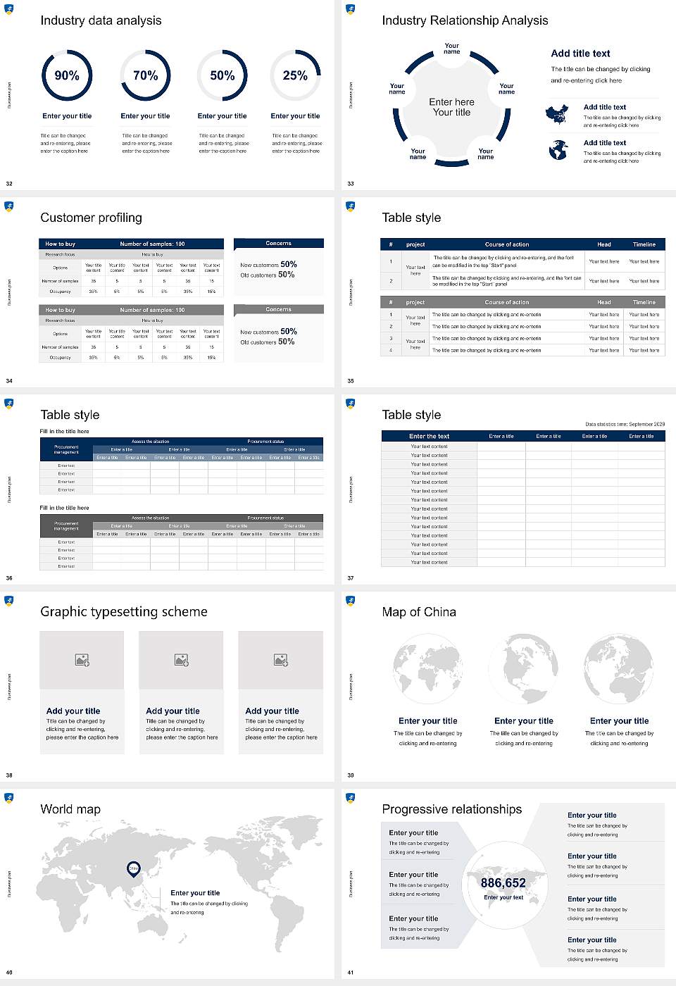 Laurentian University Competition/Entrepreneurship Contest PPT Template16:9 ratio PPT effect preview image5