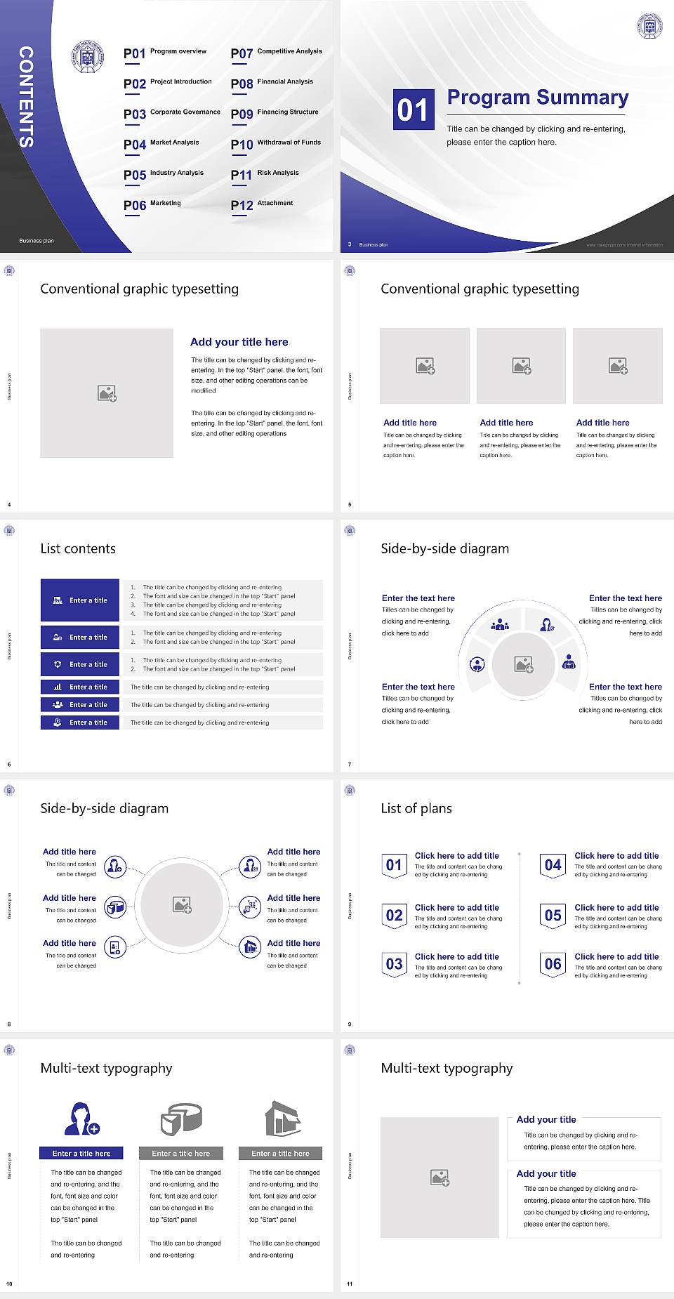 Kwangyang Health College Competition/Entrepreneurship Contest PPT Template4:3 ratio PPT effect preview image2