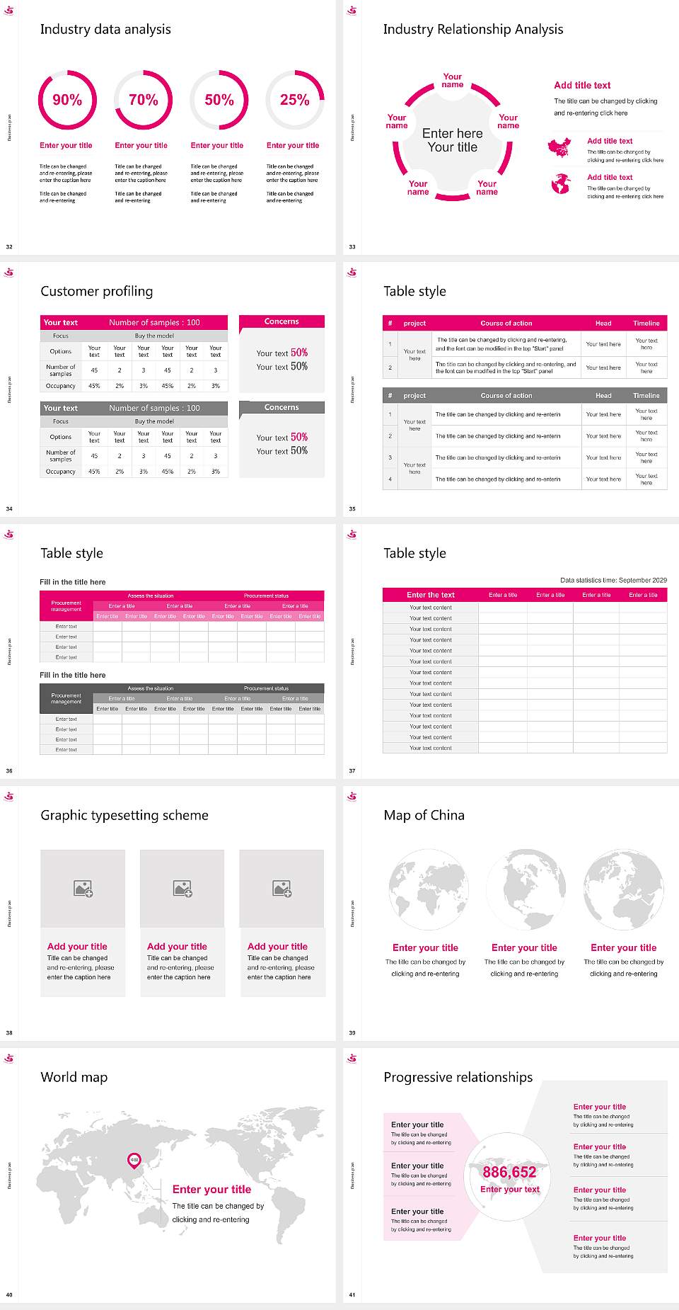 Chubu Gakuin University Competition/Entrepreneurship Contest PPT Template4:3 ratio PPT effect preview image5