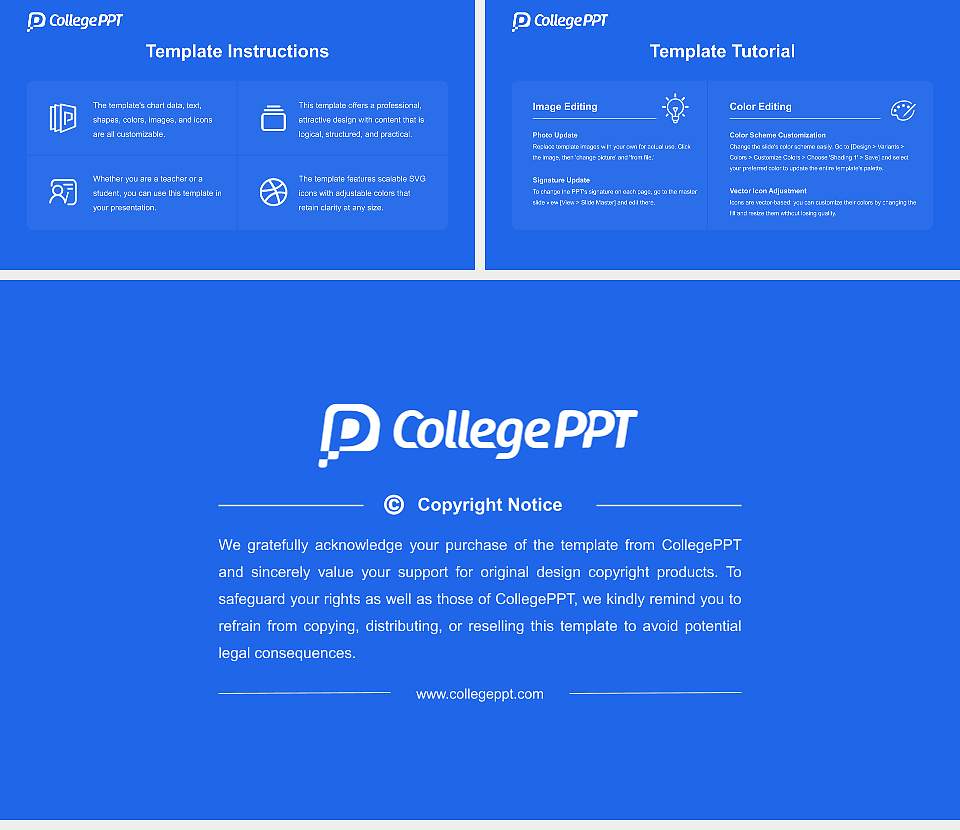 Hanseo University Course/Courseware Creation PPT Template16:9 ratio PPT effect preview image5