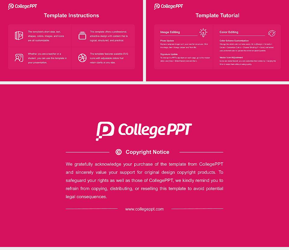 Korea University of Media Arts Academic Presentation/Research Findings Report PPT Template16:9 ratio PPT effect preview image5