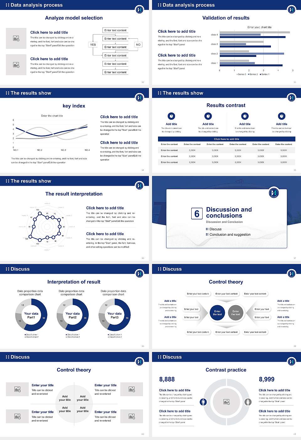 Hankyong National University Graduation Thesis Defense PPT Template16:9 ratio PPT effect preview image5